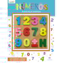 NÚMEROS - COM 13 PEÇAS PARA BRINCAR E APRENDER
