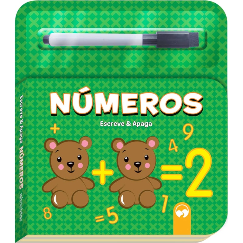 NÚMEROS - ESCREVE E APAGA