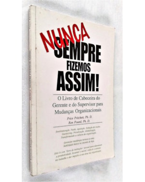 NUNCA SEMPRE FIZEMOS ASSIM - 1ª