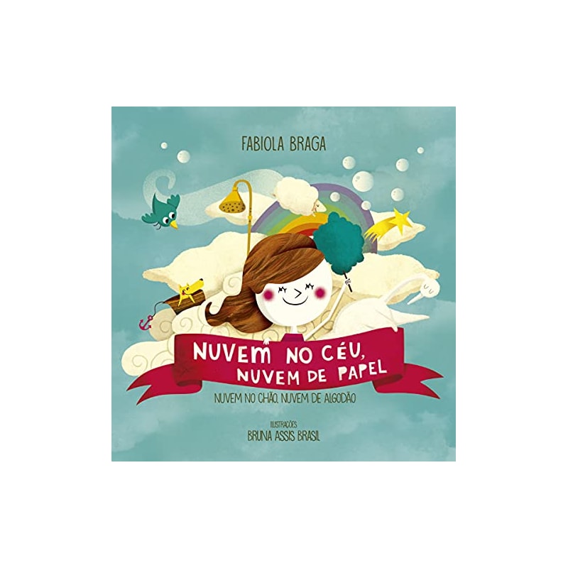 Nuvem no céu nuvem de papel