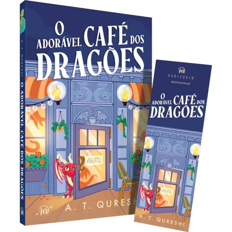 O ADORÁVEL CAFÉ DOS DRAGÕES - A ROMANTASIA COZY COM DRAGÕEZINHOS FOFOS