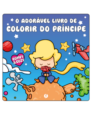 O adorável livro de colorir do Príncipe