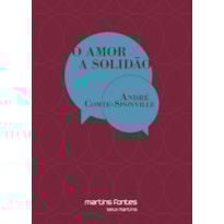 O amor a solidão