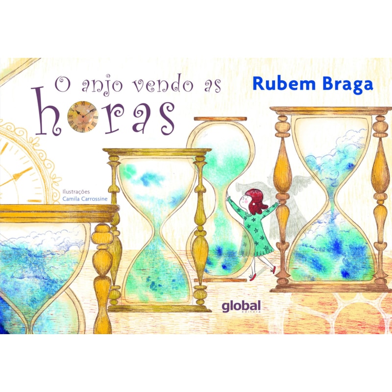 O anjo vendo as horas