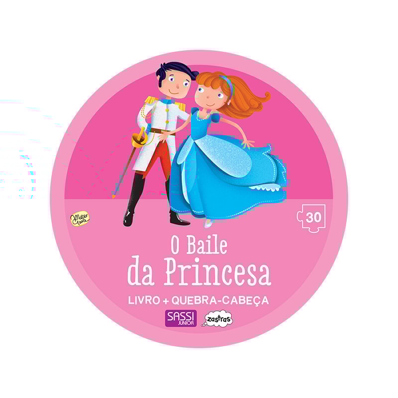 O BAILE DA PRINCESA: LIVRO + QUEBRA-CABEÇA GIGANTE