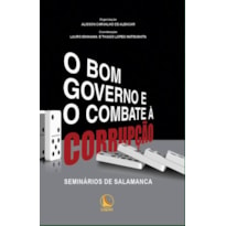 O BOM GOVERNO E O COMBATE À CORRUPÇÃO: SEMINÁRIOS DE SALAMANCA