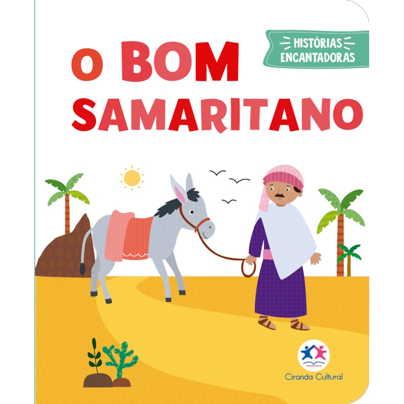 O BOM SAMARITANO - LIVRO ALMOFADADO PEQUENO