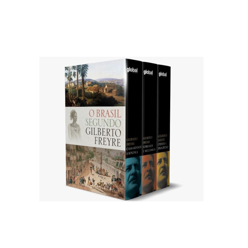 O Brasil segundo gilberto freyre: box com 3 volumes