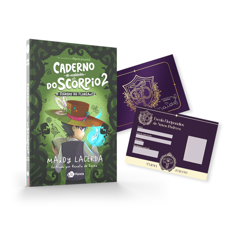 O CADERNO DE MALDADES DO SCORPIO 2 - O SEGREDO DO FLOREANTE: EDIÇÃO COM BRINDE