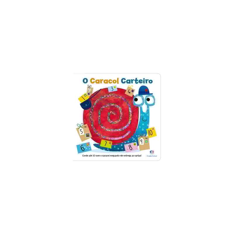 O CARACOL CARTEIRO: CONTE ATÉ 10 COM O CARACOL ENQUANTO ELE ENTREGA AS CARTAS!