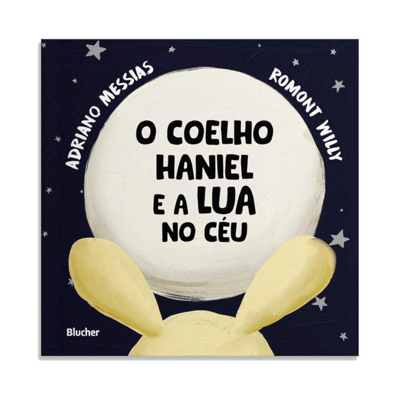O coelho Haniel e a lua no céu