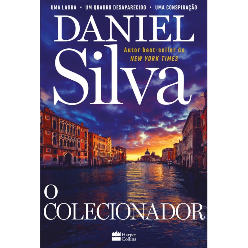 O COLECIONADOR - GABRIEL ALLON ESTÁ DE VOLTA NESTE THRILLER CHEIO DE AÇÃO E MISTÉRIO, PERFEITO PARA FÃS DE ESPIONAGEM