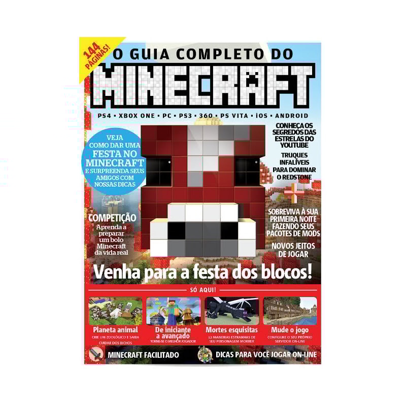 O COMPLETO GUIA DO MINECRAFT - VENHA PARA FESTA DOS BLOCOS!