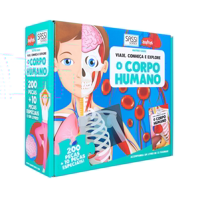 O CORPO HUMANO : VIAJE, CONHEÇA E EXPLORE