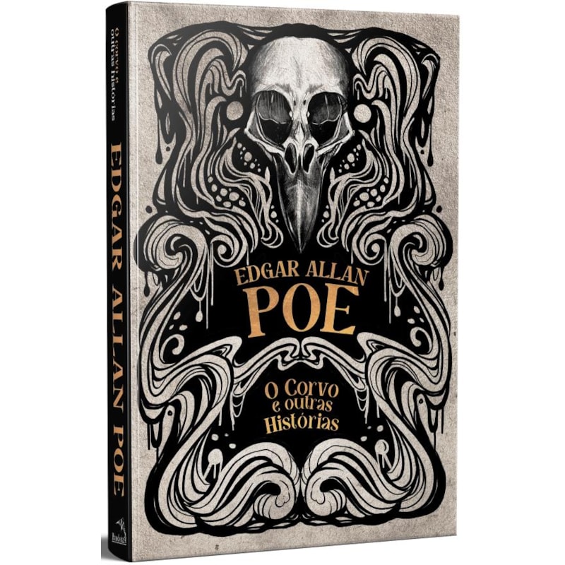 O CORVO E OUTRAS HISTÓRIAS DE EDGAR ALLAN POE - CLÁSSICO DA LITERATURA GÓTICA - CAPA DURA