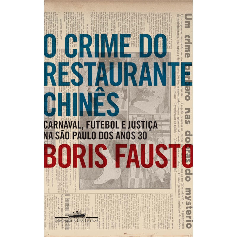 O CRIME DO RESTAURANTE CHINÊS