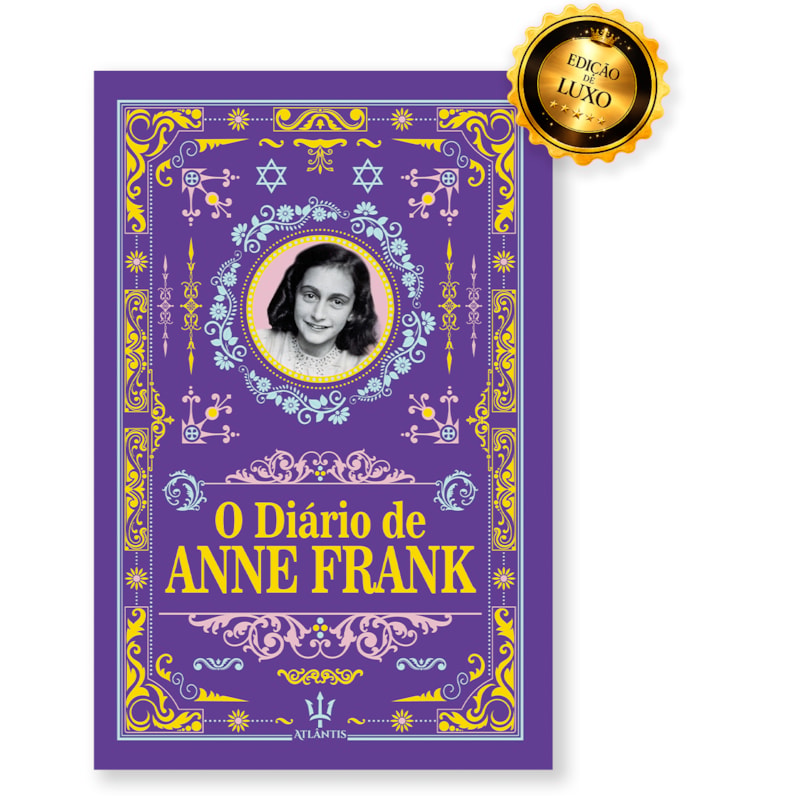 O DIÁRIO DE ANNE FRANK - ANNE FRANK | LUXO CAPA DURA