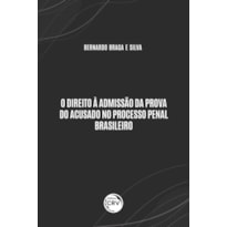 O DIREITO À ADMISSÃO DA PROVA DO ACUSADO NO PROCESSO PENAL BRASILEIRO