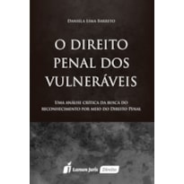 O DIREITO PENAL DOS VULNERÁVEIS - 2016