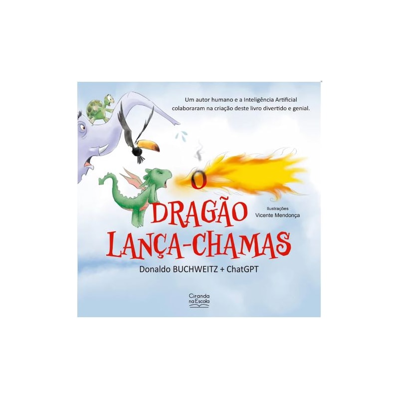 O dragão lança-chamas