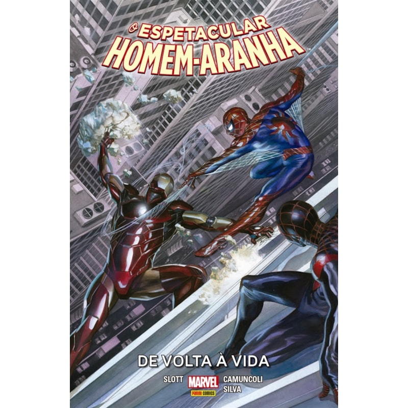 O espetacular homem-aranha vol. 10: de volta à vida: nova marvel deluxe