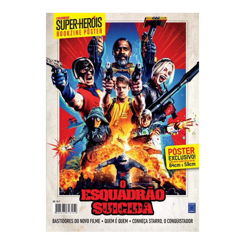 O ESQUADRÃO SUICIDA - SUPERPÔSTER MUNDO DOS SUPER-HERÓIS