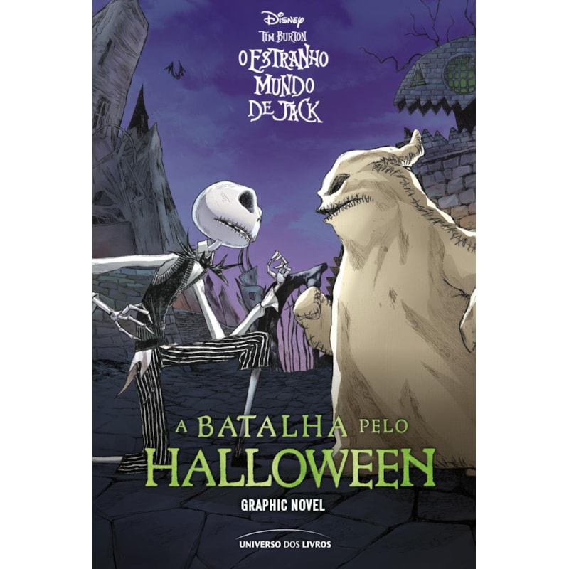 O ESTRANHO MUNDO DE JACK: A BATALHA PELO HALLOWEEN - GRAPHIC NOVEL
