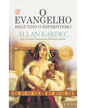 O EVANGELHO SEGUNDO O ESPIRITISMO DE ALLAN KARDEC: EDIÇÃO OURO - COMEMORATIVA - CAPA DURA