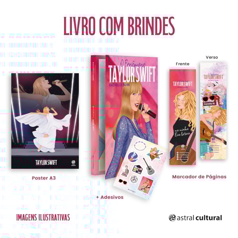 O FENÔMENO TAYLOR SWIFT + BRINDES