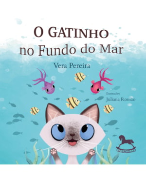 O gatinho no fundo do mar
