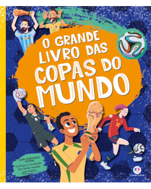 O GRANDE LIVRO DAS COPAS DO MUNDO - COM FIGURINHAS