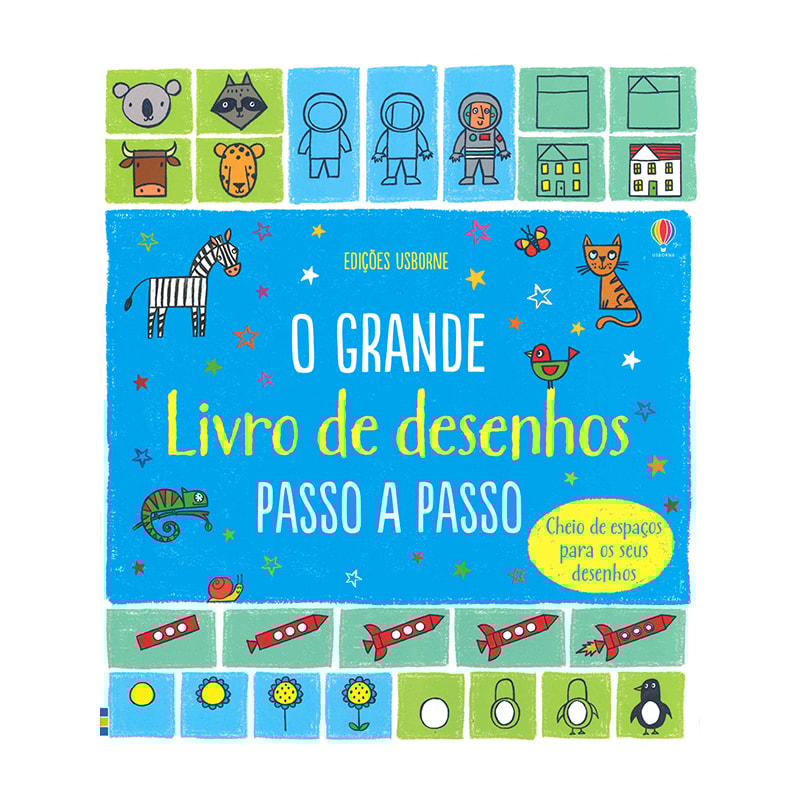 O GRANDE LIVRO DE DESENHOS : PASSO A PASSO
