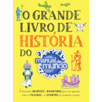 O GRANDE LIVRO DE HISTÓRIA DO MANUAL DO MUNDO: ANOTAÇÕES INCRÍVEIS E DIVERTIDAS PARA VOCÊ APRENDER SOBRE AS PESSOAS E OS EVENTOS QUE MUDARAM O MUNDO