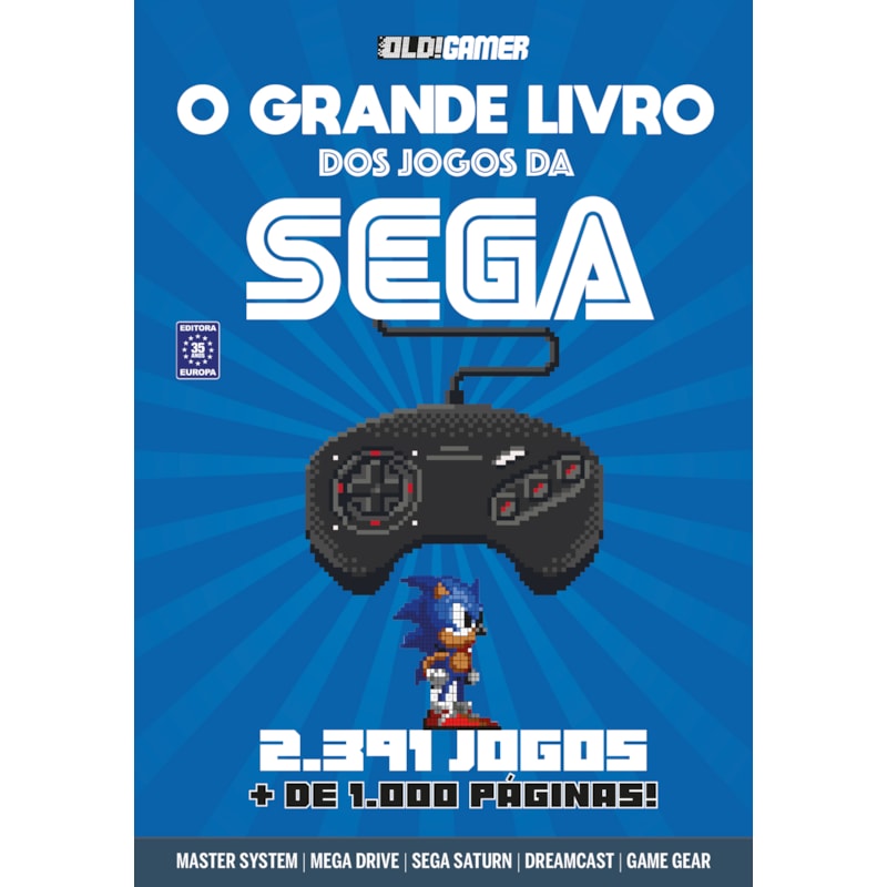 O GRANDE LIVRO DOS JOGOS DA SEGA