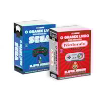 O GRANDE LIVRO DOS JOGOS SEGA + NINTENDO (COLEÇÃO - 2 LIVROS)