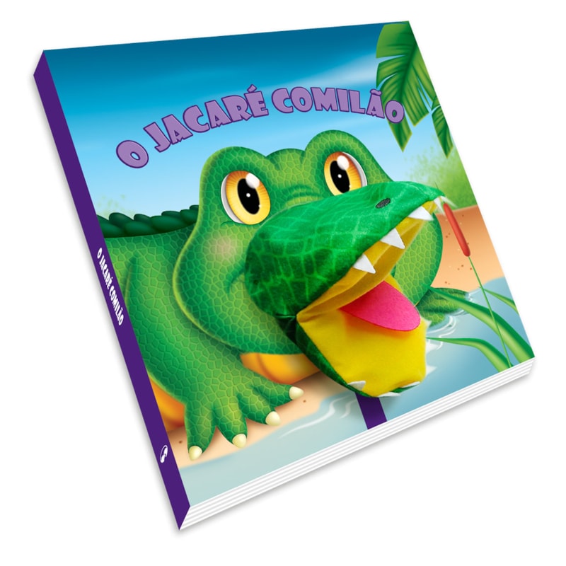 O JACARÉ COMILÃO - LIVROS FANTOCHE
