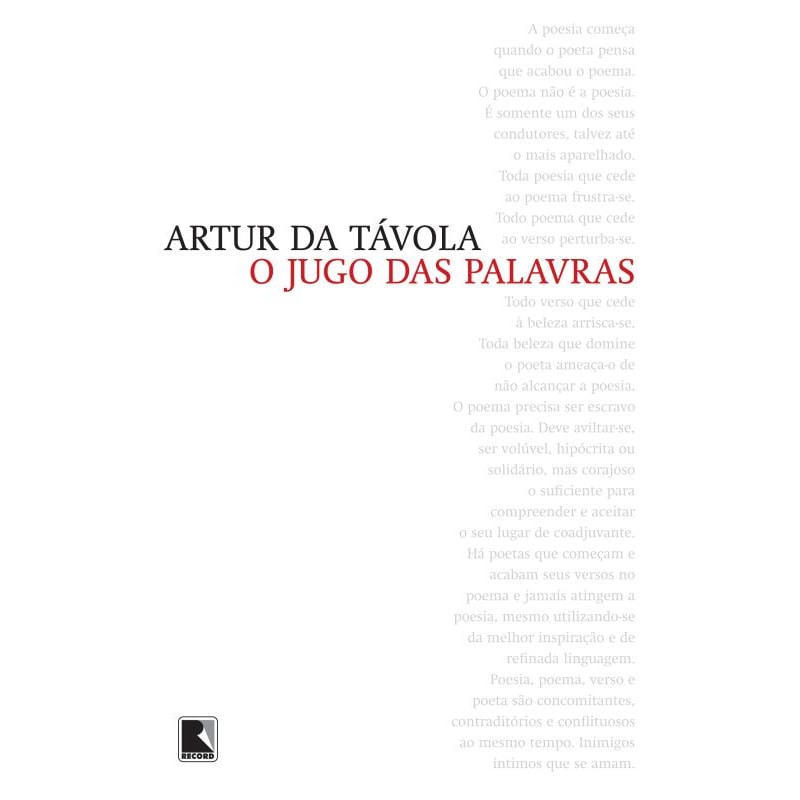 O JUGO DAS PALAVRAS