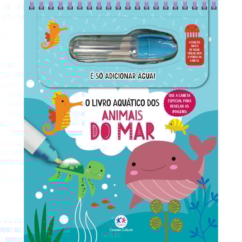 O LIVRO AQUÁTICO DOS ANIMAIS DO MAR