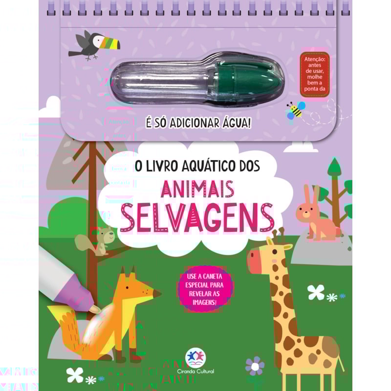 O LIVRO AQUÁTICO DOS ANIMAIS SELVAGENS
