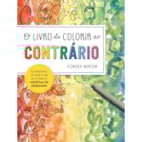 O LIVRO DE COLORIR AO CONTRÁRIO: AS PÁGINAS JÁ VÊM COM AS CORES E VOCÊ FAZ OS DESENHOS