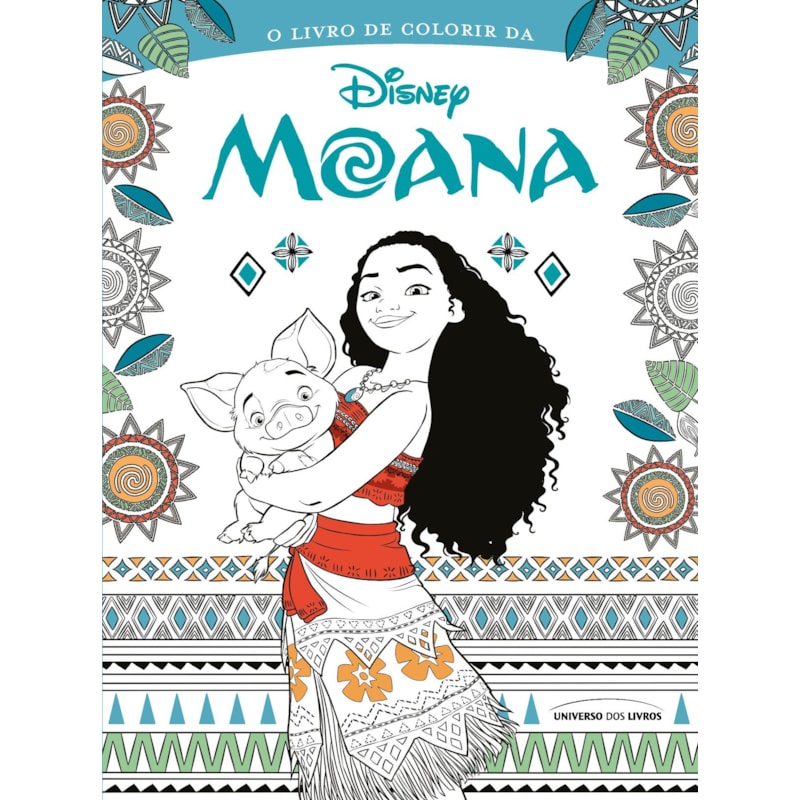 O LIVRO DE COLORIR DA MOANA