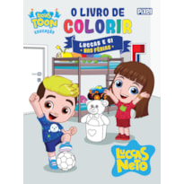 O LIVRO DE COLORIR LUCCAS E GI NAS FÉRIAS