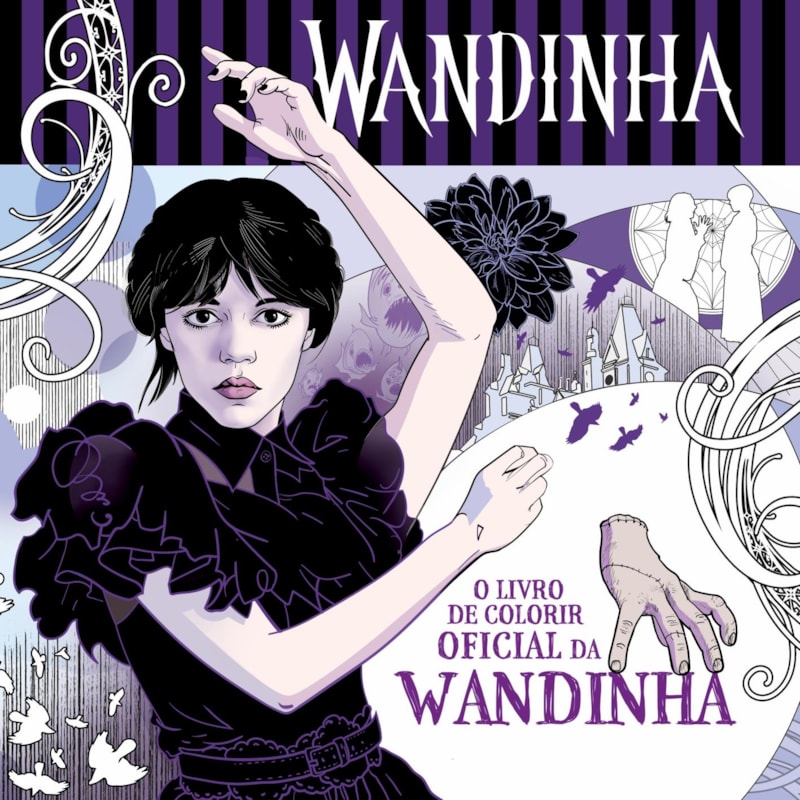 O LIVRO DE COLORIR OFICIAL DA WANDINHA