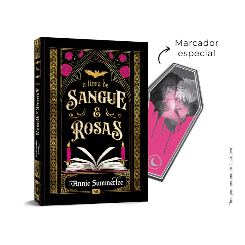 O LIVRO DE SANGUE E ROSAS + BRINDE