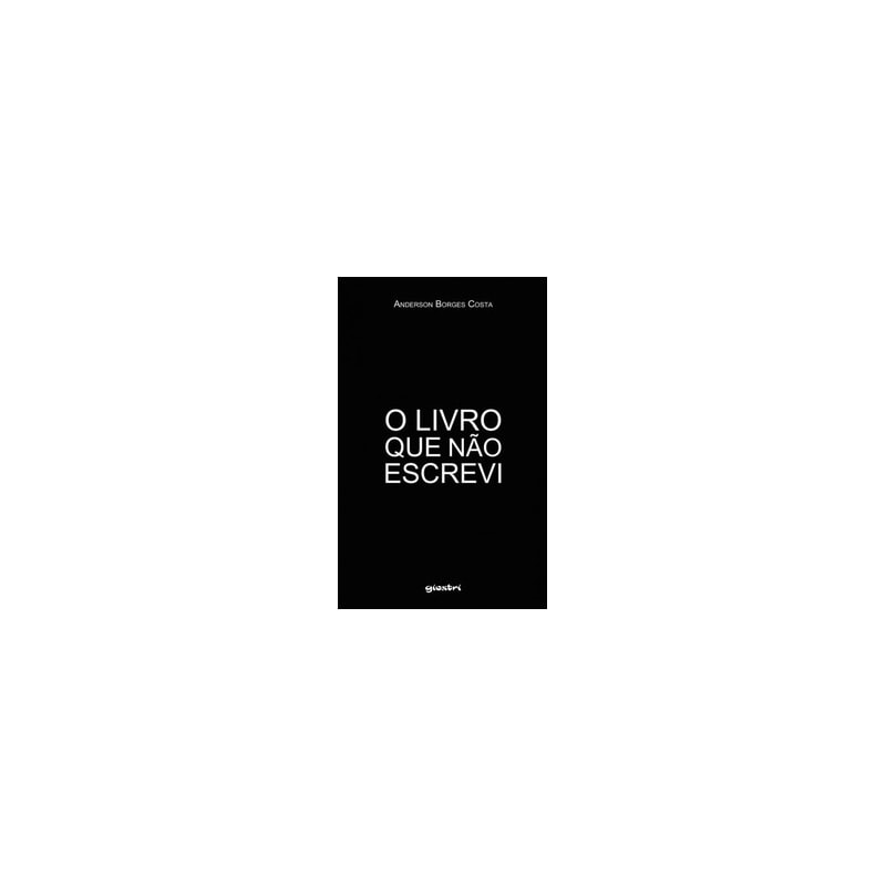 O livro que não escrevi