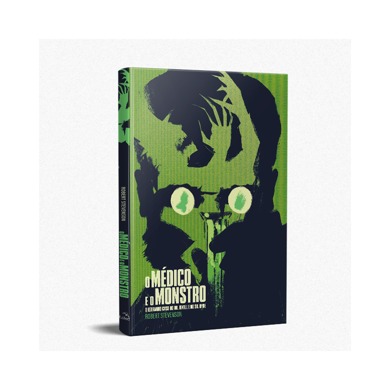O MÉDICO E O MONSTRO: DR. JEKYLL E SR. HYDE - ROBERT LOUIS STEVENSON - CLÁSSICO DE TERROR GÓTICO - CAPA DURA