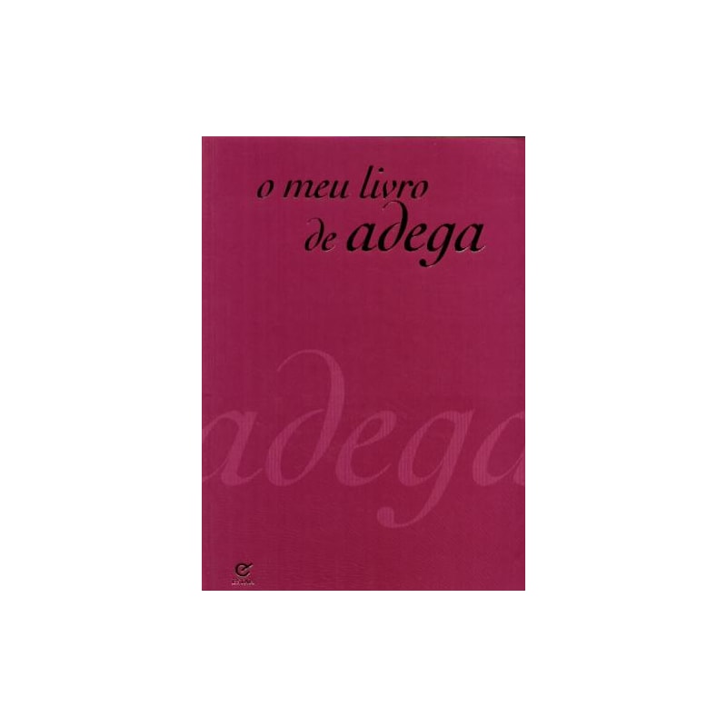 O meu livro de adega