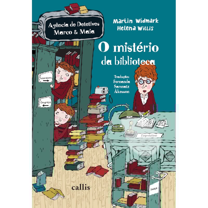 O MISTÉRIO DA BIBLIOTECA - 1ª EDIÇÃO - AGÊNCIA DE MISTÉRIOS MARCO E MAIA