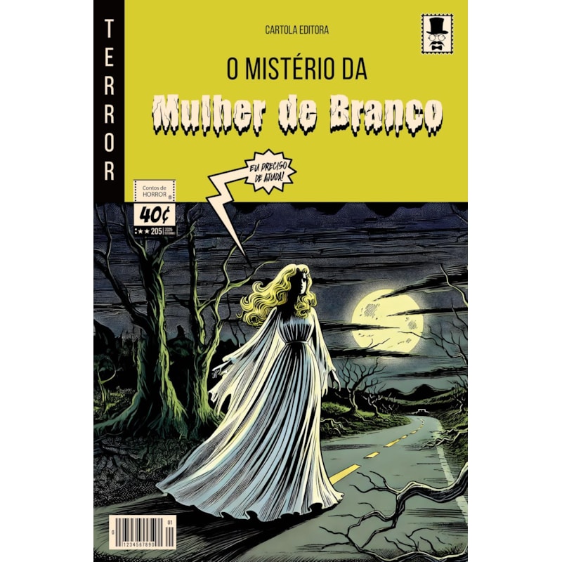 O mistério da mulher de branco