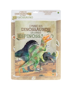 O MUNDO DOS DINOSSAUROS - LEIA & BRINQUE - ESPINOSSAURO